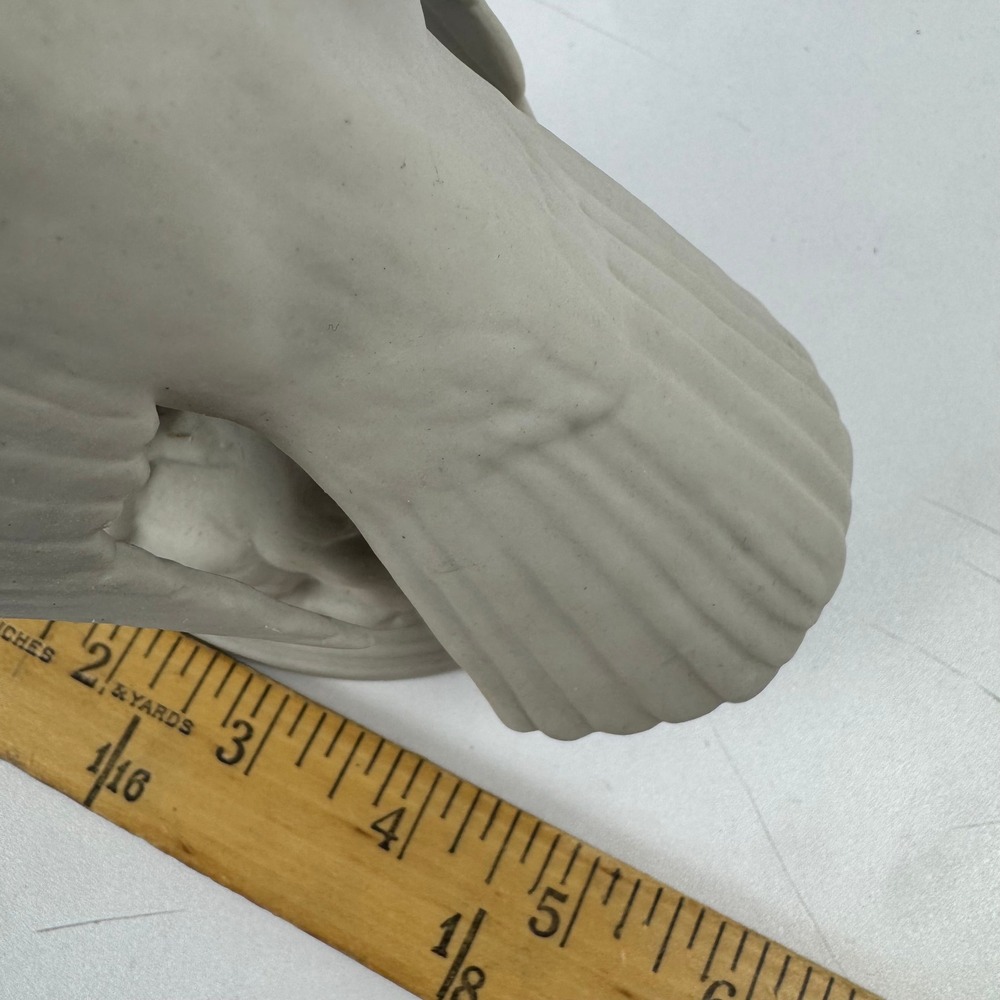 Vtg‎ Bisque Porcelain Falcon Hawk Figurine Made in Spain Bird of Prey Decor - Picture 13 of 14